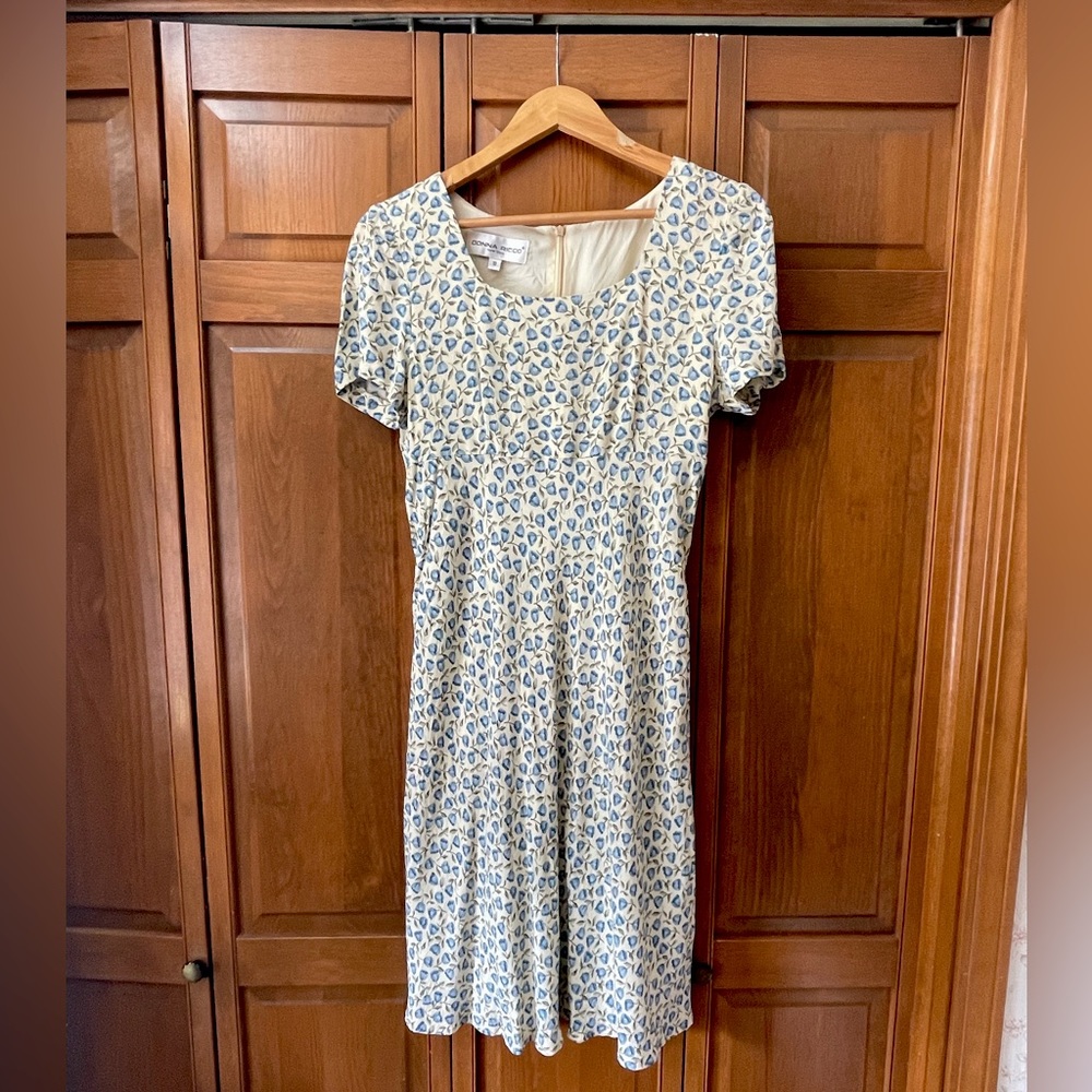 90’s Vintage | Floral Donna Ricco Dress